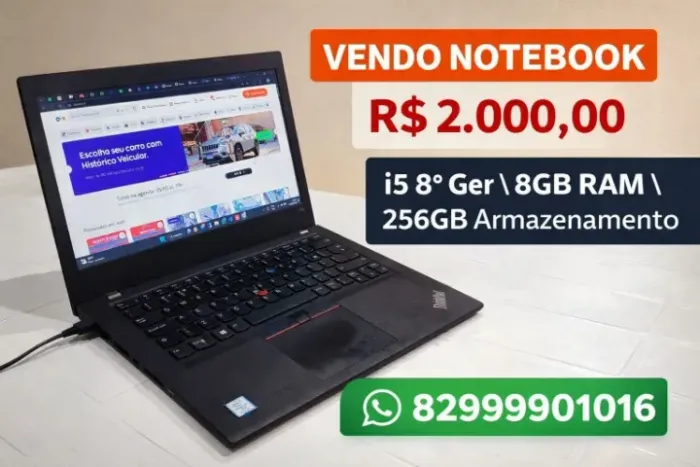 NOTEBOOK LENOVO - I5 - 256GB