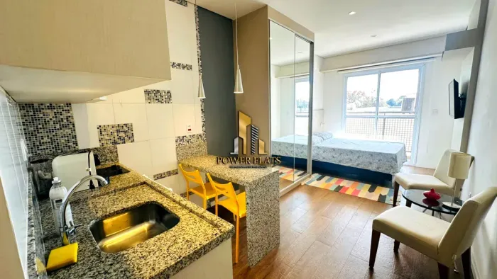 Flat para locação na Granja Viana | 1 dormitório | Excelente custo-benefício