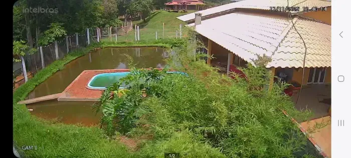 Chácara 1 hectare em Itaberaí/GO com casa, represa e muita água - Escriturada