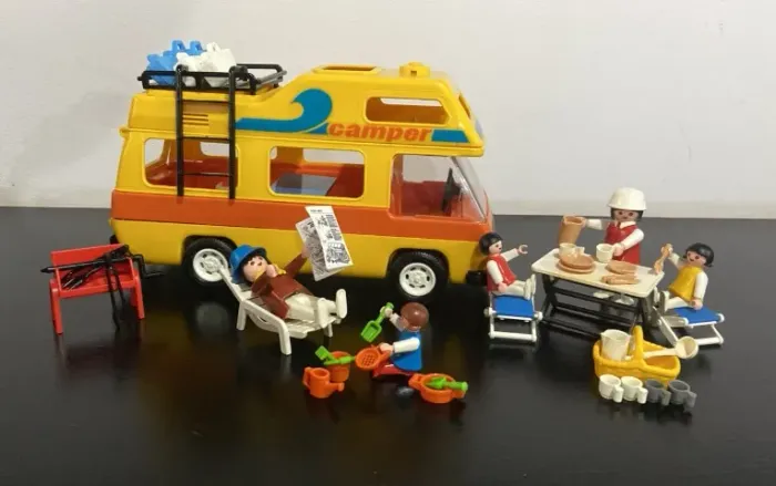 Playmobil Estrela Van Camper 30.20.27 Com Caixa Original