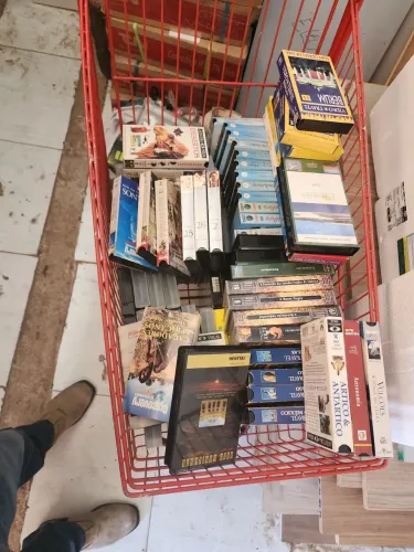 Fitas vhs coleções