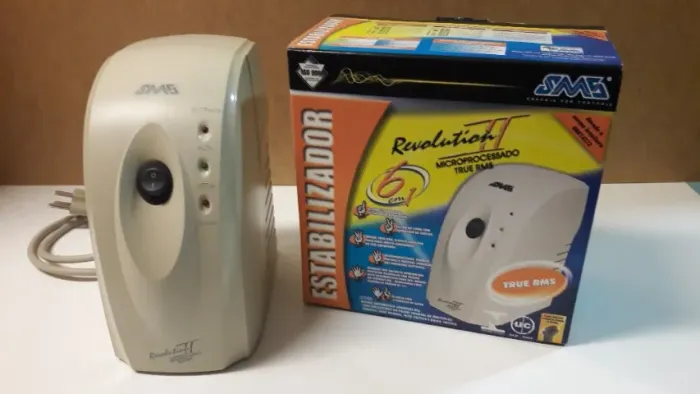 Estabilizador SMS 1000VA Revolution II RMS 127v - R$ 150 (Aceito PIX)