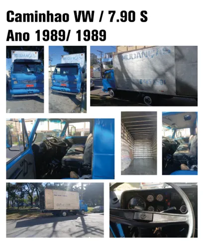 Caminhao VW / 7.90 S Ano 1989/ 1989