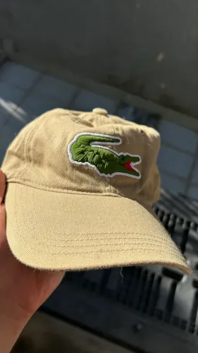 Boné Lacoste Big Croco - verde - original