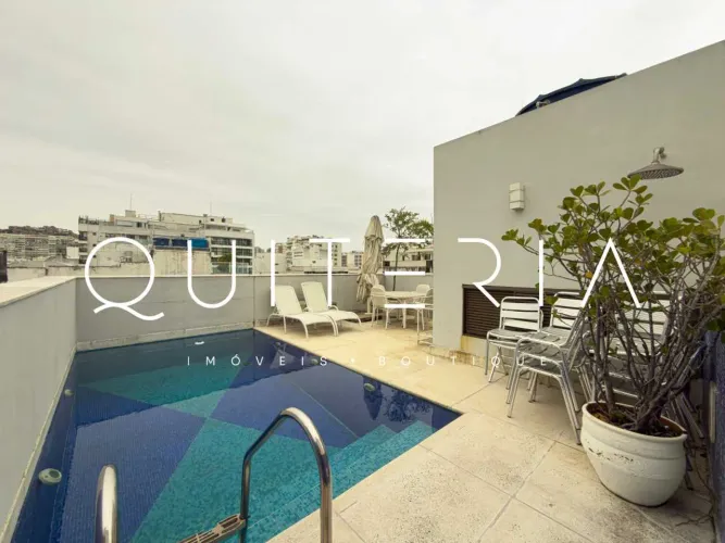 Cobertura Triplex à venda em Ipanema com Piscina 2 suítes 2 vagas pronto para morar !