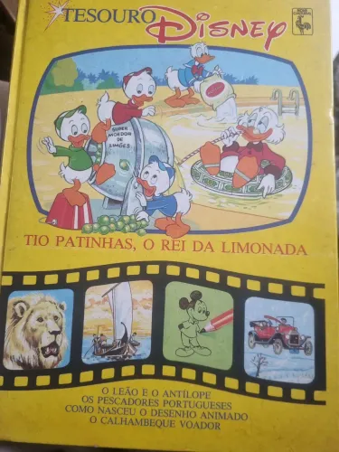 Revista Tesouro Disney Capa Dura