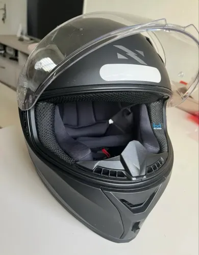 Capacete Norisk Flow Monocolor - Preto Tam. 58