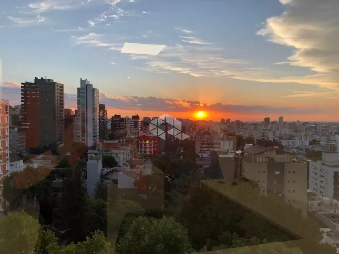 Sala Comercial com Linda Vista do Pôr do Sol - Mobiliada - AG ANITA - Bairro Mont Serrat, 
