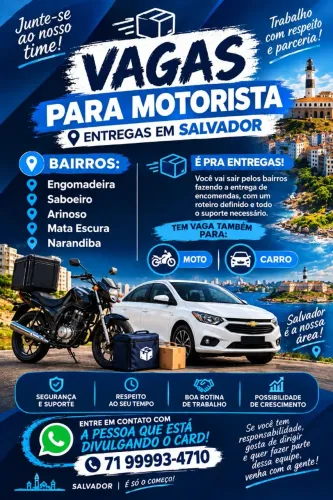 Vagas de emprego
