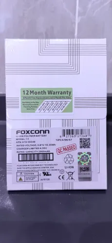 BATERIA IPHONE 11 FOXCONN ORIGINAL COM GARANTIA