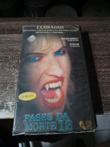 VHS Fases da Morte 12 Dublado Raridade