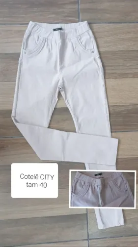 Calça de veludo cotelê Citie