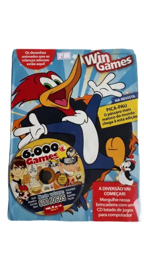 cd de jogo pica pau milhares de jogos corrida nave puzzle moda....lacrado de fabrica j