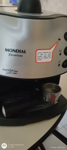 Máquina de expresso Mondial excelente estado 