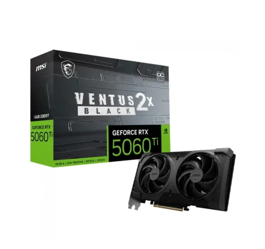 Placa de vídeo MSI RTX 5060 TI 16gb - LACRADA + Nf + Garantia