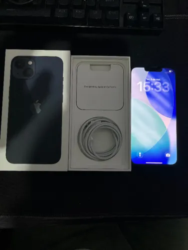 Apple Iphone 13 128GB Meia Noite Preto MLPF3BR/A