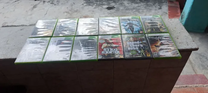 12 jogos originais X box 360 100,00 cada.