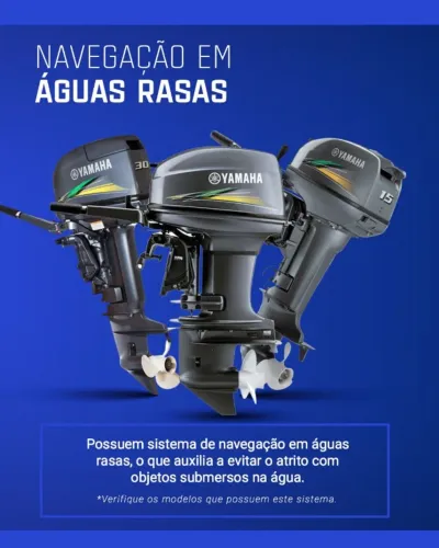 MOTORES DE POPA YAMAHA- DE 4 A 450 HP - AUTORIZADA