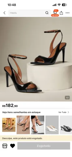 Sandália, tam. 37