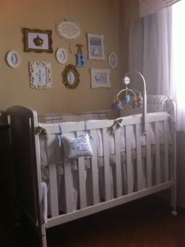 Berço Americano 3 em 1 Mini Cama Branco Peroba