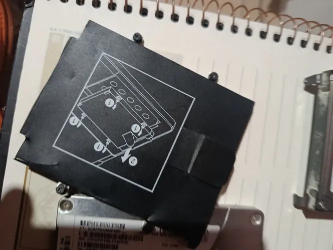 Suporte/Caddy para HD ou SSD de Notebook