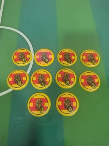 jogo de botão espanha "cracks anos 90"