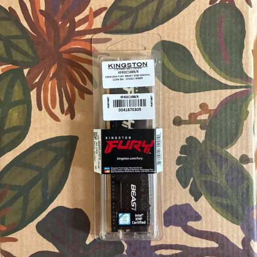 LACRADA DA GARANTIA - Memória RAM kingston FURY 8gb ddr4 3200mhz