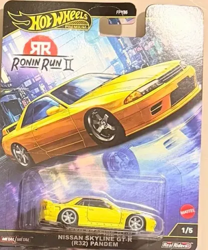 Hot wheels premium Nissan skyline gt-r pandem