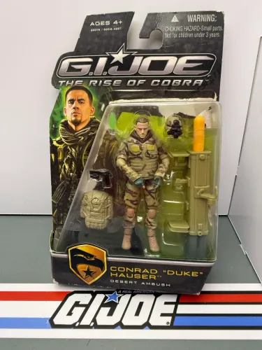 Gi Joe Conrad Duke Hauser The Rise of Cobra Desert Ambush - 2008 - Comandos em ação