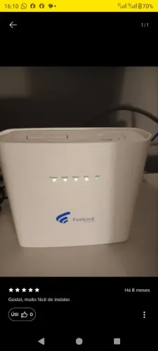 Roteador profissional Fast Link Telecom