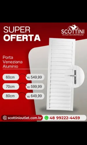 Porta veneziana Branca