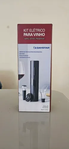 Abridor de vinho nunca usado