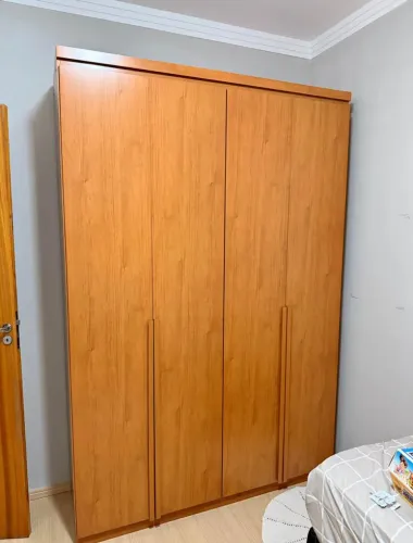 Guarda roupa solteiro 100% mdf novo
