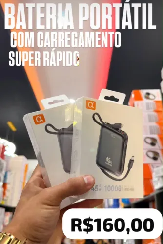 Carregadores Portátil e Power Bank