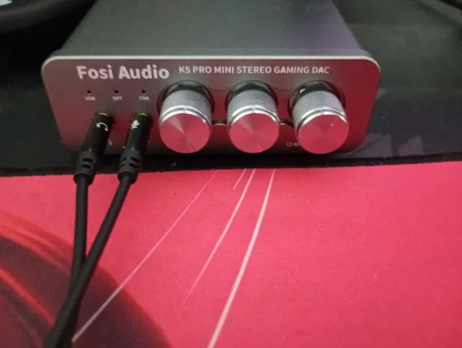 Dock de áudio fosi K5 