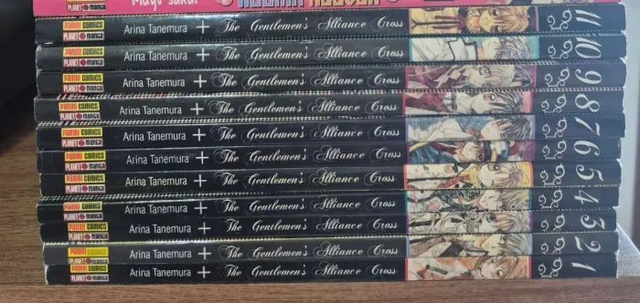 Coleção Mangá The Gentlemen's Alliance Cross (Vol. 1 - 11, COMPLETO)