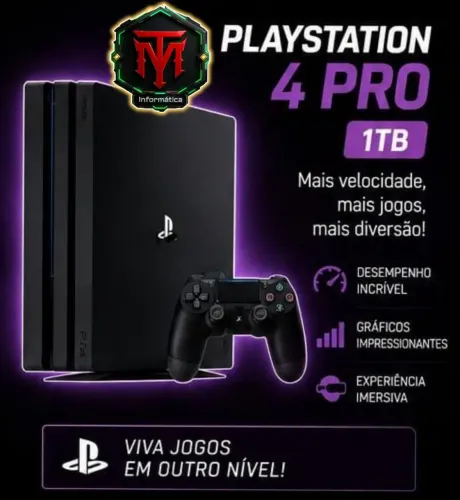 ps4 pro semi novo