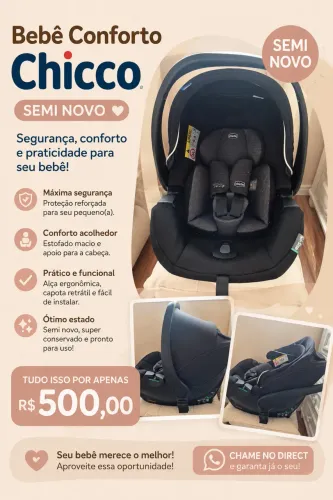 Bebê conforto chico