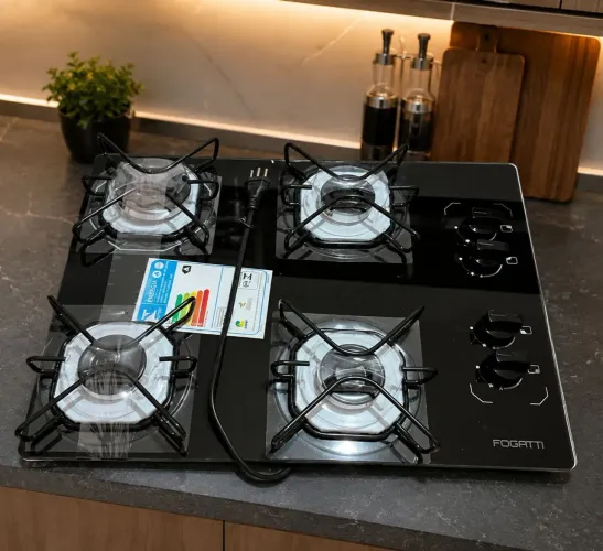 Fogão Cooktop-Novo