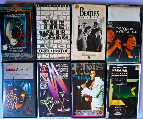 Fitas Vhs de Musicais (Lote)