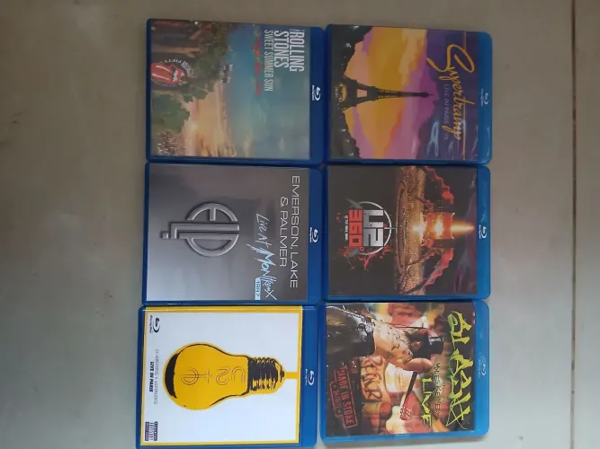 Lote de blu-ray
