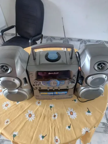 vendo som 3x1 Lenoxx Sound 400W PMPO 6 watts