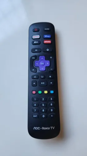 Controle Remoto Aoc - Roku Tv 43" polegadas