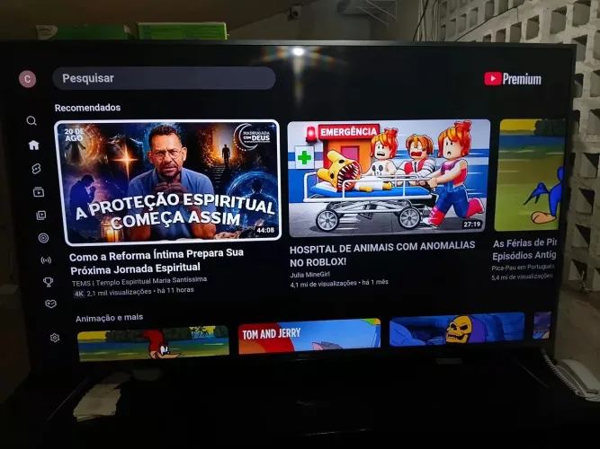 Smart TV 75" Philco PTV75E30DSWNT ACEITO TROCAS EM GAMES  OU MONITOR 4K
