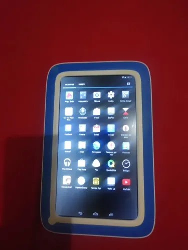 Tenho tablet muito bom pra criança brincar e estudar