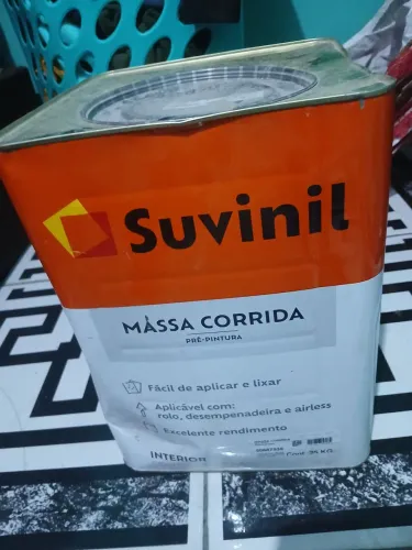 Massa corrida 25kg suvinil