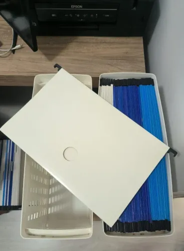 Kit Arquivo Completo com 65 Pastas Suspensas e 3 Caixas Organizadores para Arquivo