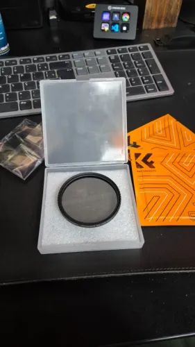 Filtro CPL K&F Concept Nano-X 62mm Polarizador Circular - Pouco Uso