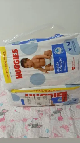 Fralda Huggies M 92