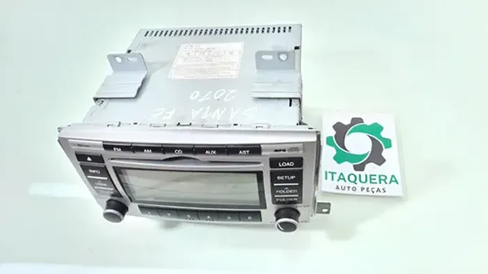 Multimidia Tela Central Hyundai Santa Fe 2009 2010 Preto
